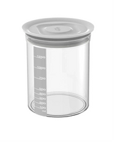 Biesse Round Airtight Storage with Graduated Scale 1L-Elmarket-homeappliances